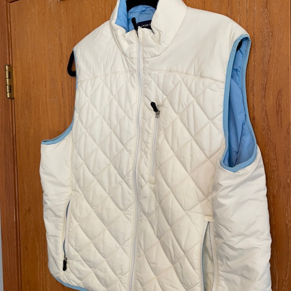 Off White Lands End Vest white XL